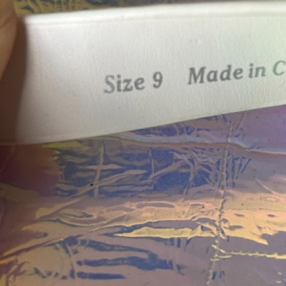 Dolce Vita Isala Sandals Iridescent Size 9 - Picture 6 of 8